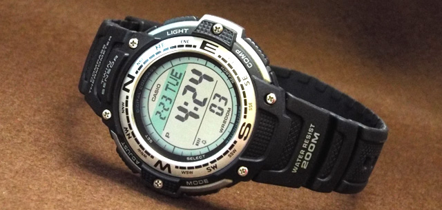 カシオ腕時計レビュー！方位測定機能搭載「SGW-100-1」 | カシオ腕時計